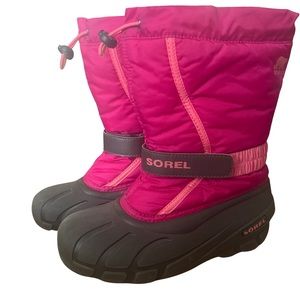 Kids Flurry Sorel Boots size 4